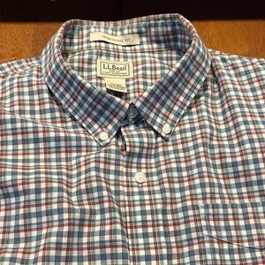 L.L. Bean Traditional Fit Button Down Shirt